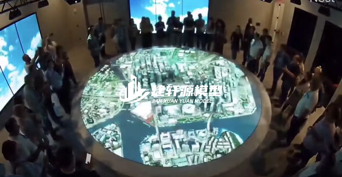泰来投影沙盘模型定制